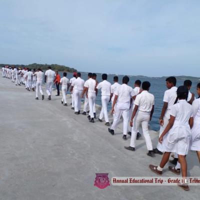 වාර්ෂික අධ්‍යාපන චාරිකාව - 11 ශ්‍රේණිය - ත්‍රිකුණාමලය